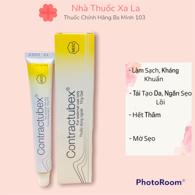 Gel Mờ Sẹo Contractubex 10G - Tái Tạo Da