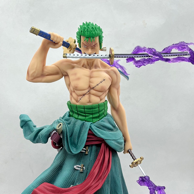 Mô Hình Nhân Vật Roronoa Zoro Hoạt Hình One Piece 20.5cm