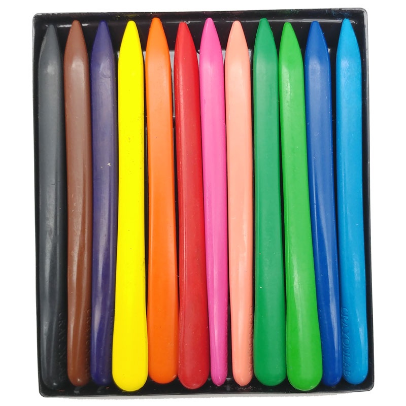 Hộp 12 Bút Sáp Màu Hữu Cơ - CrayonLab SM-12