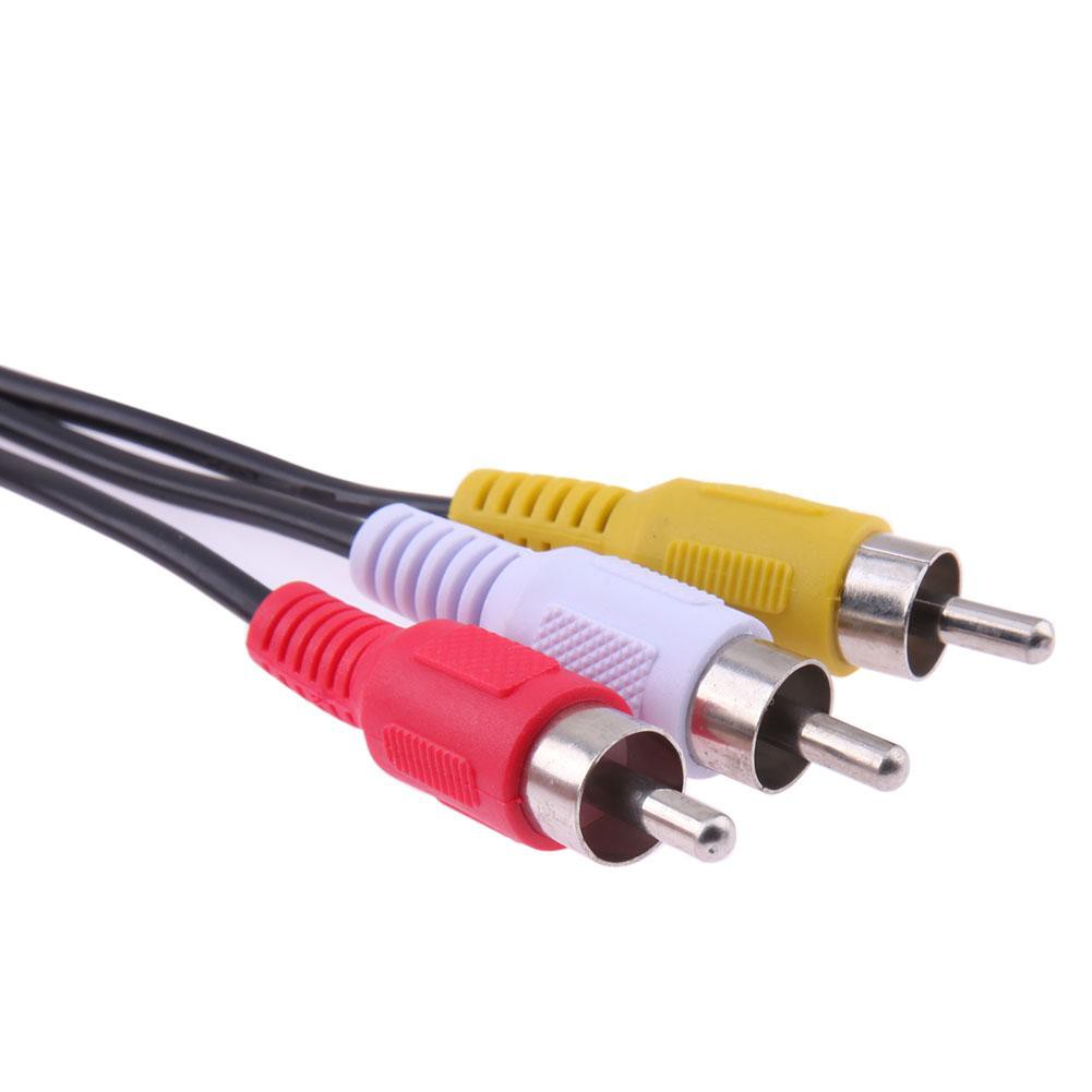 Cáp chuyển đổi 3 đầu RCA AV A/V TV sang cổng USB