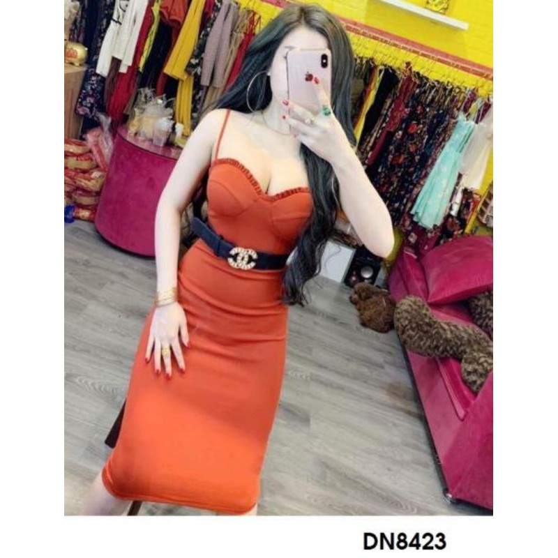 Đầm.body.cúp.ngực.sexy.2.dây