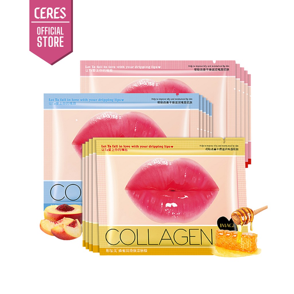 Mặt Nạ Dưỡng Môi - Lip Mask Collagen Images