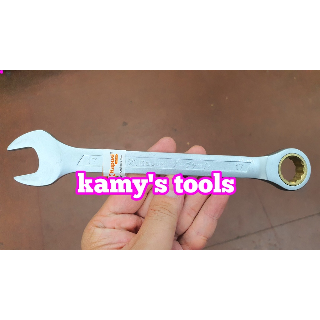 Cờ lê vòng miệng tự động Kapusi đủ kích cỡ 8mm-19mm