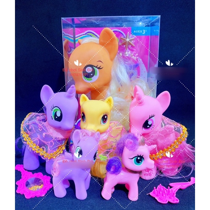 Đồ chơi ngựa pony 20×12  65k