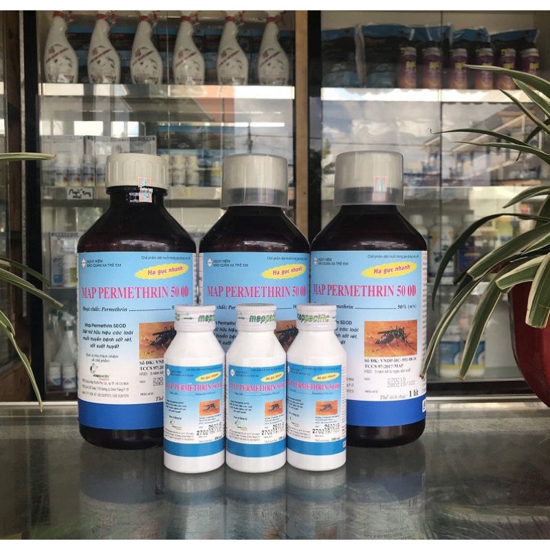 THUỐC DIỆT MUỖI -TẨM MÀN .SINH .HỌC .PHUN. XỊT .TRONG NHÀ AN TOÀN 50EC LỌ100ML
