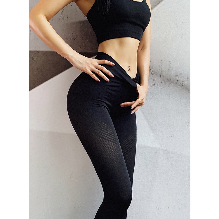 Quần Legging Thể Thao Co Giãn Thời Trang Dành Cho Nữ