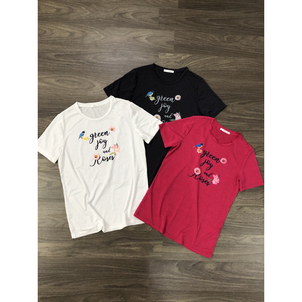 Áo thun Roem họa tiết