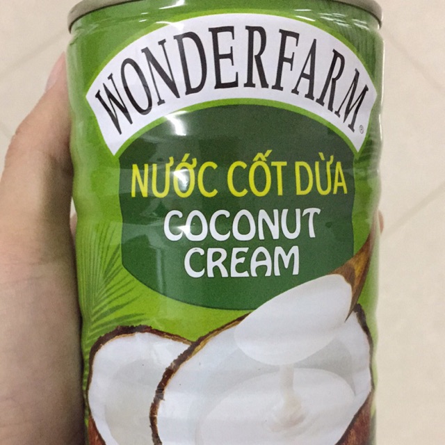 Nước cốt dừa lon Wonderfarm