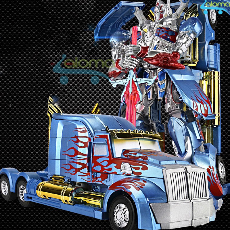 Đồ Chơi Robot biến hình ôtô Transformer cao 35cm mẫu Optimus Prime 6699-14D (bản giới hạn)