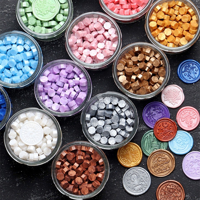 Khuôn Silicone Hình Bát Giác Làm Con Dấu Sáp