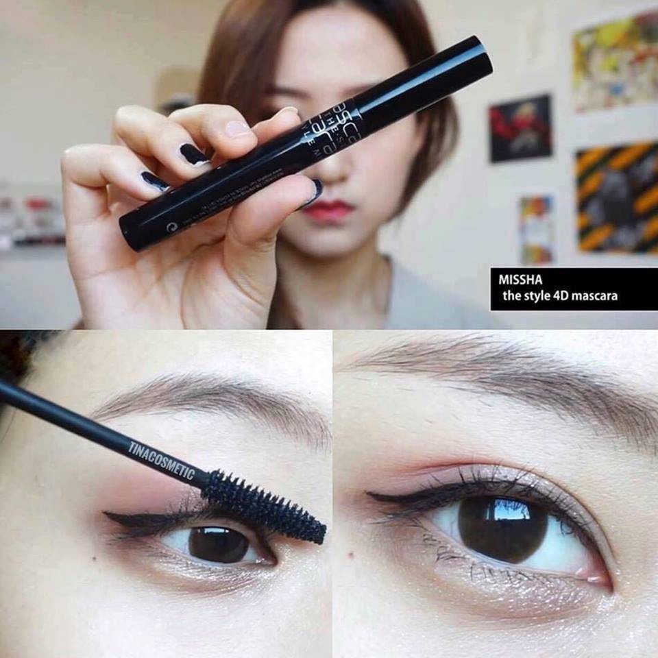 Chuốt Mi Missha Dày Mi The Style 4D Mascara mẫu mới nhất