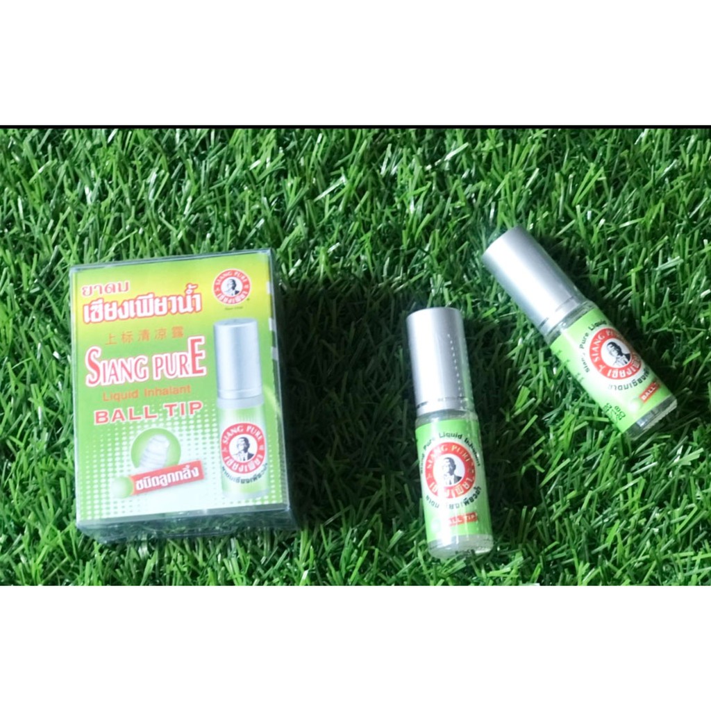 DẦU GIÓ LĂN SIANG PURE OIL BALL TIP 3CC (XANH - VÀNG - TRẮNG)