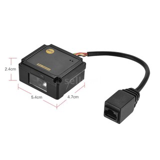 Máy quét mã vạch 1D 2D đầu RS232 mô đun CCD