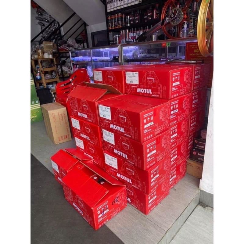 Nhớt Motul scooter power le xe ga