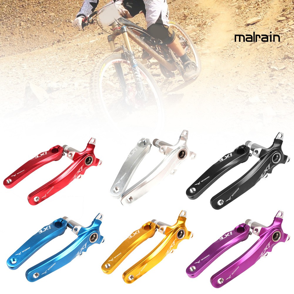 【Mal】BCD104mm Aluminum Alloy Bike Left Right Crankset MTB Mountain Bicycle Crank Set – – top1shop