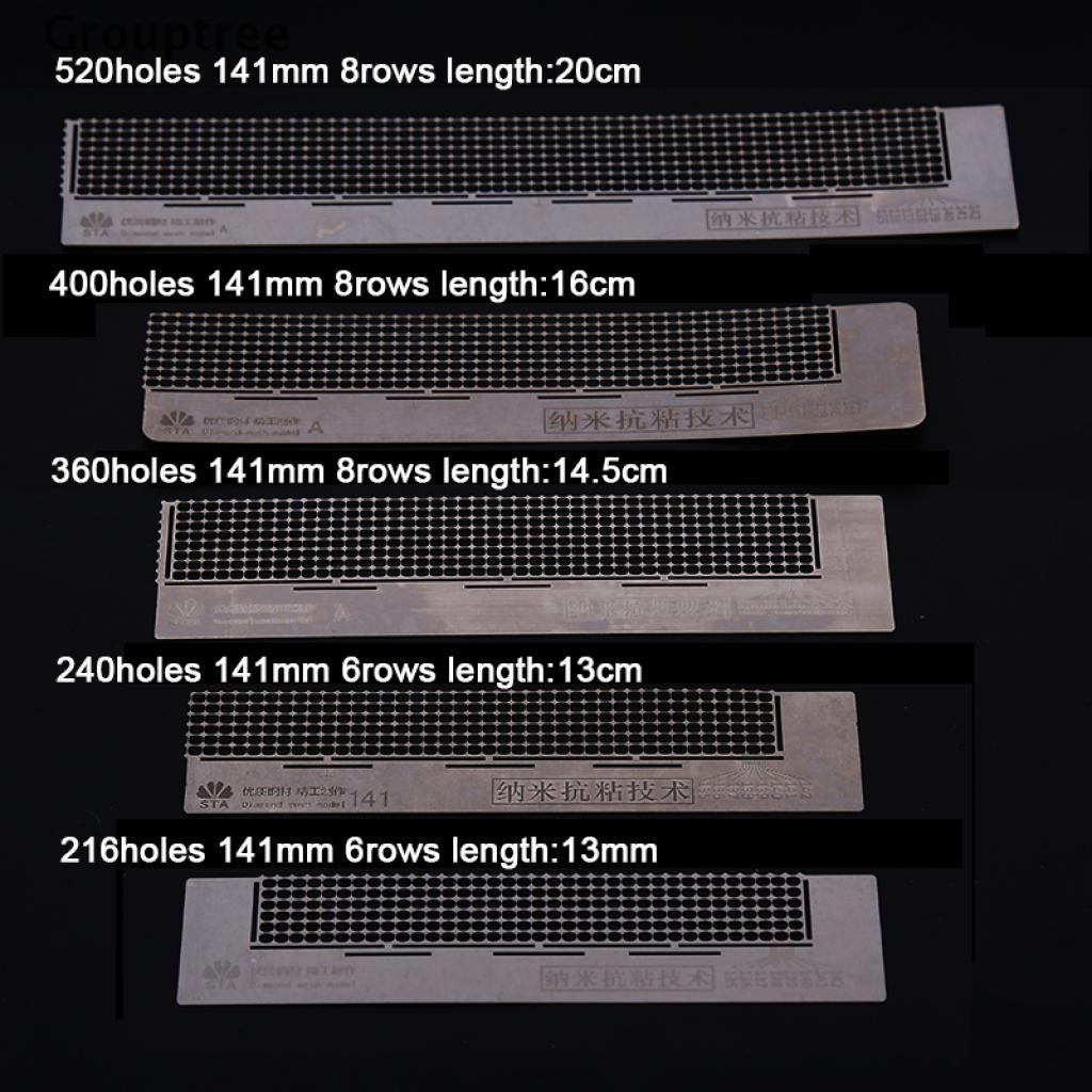 Thước Lưới Chống Dính Kích Thước 141MM Chuyên Dụng Làm Tranh Đính Đá