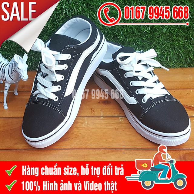 [SALE SỐC] Thanh lý Giày Thể Thao Old Skool Đen Giá Rẻ | BigBuy360 - bigbuy360.vn