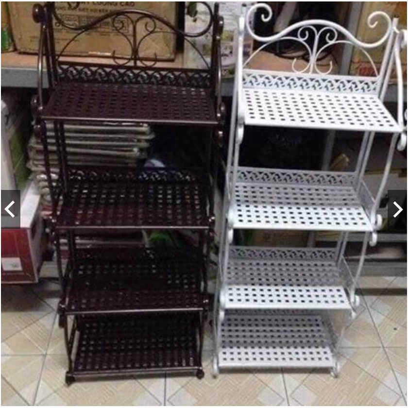 sỉ 5 Kệ sắt 4 tầng sơn tĩnh điện