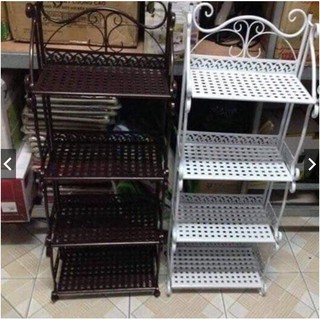 sỉ 5 Kệ sắt 4 tầng sơn tĩnh điện