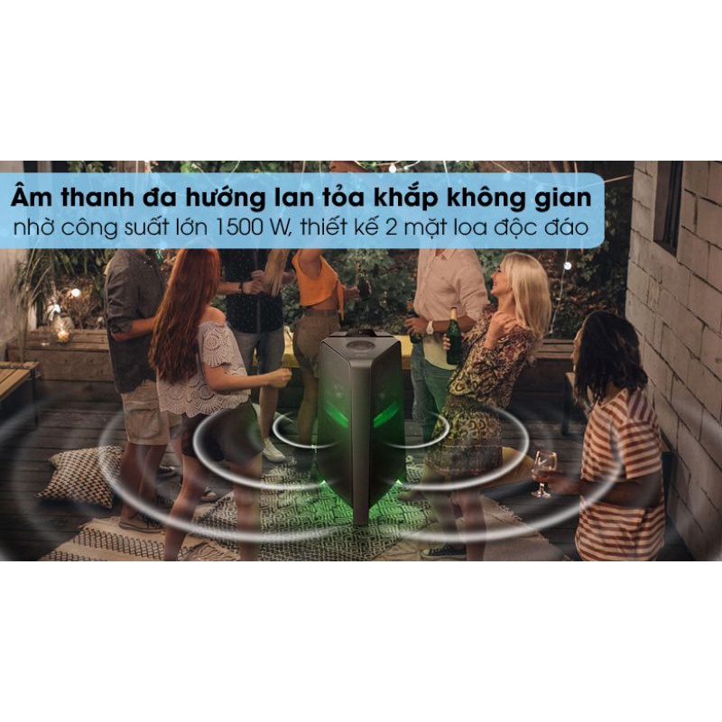 Loa Tháp Samsung MX-T70/XV 1500W - Hàng chính hãng