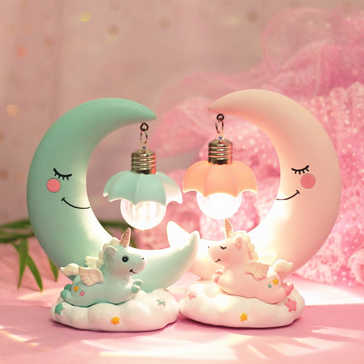 Đèn trang trí cho bé 0323 mẫu kỳ lân ngộ nghĩnh