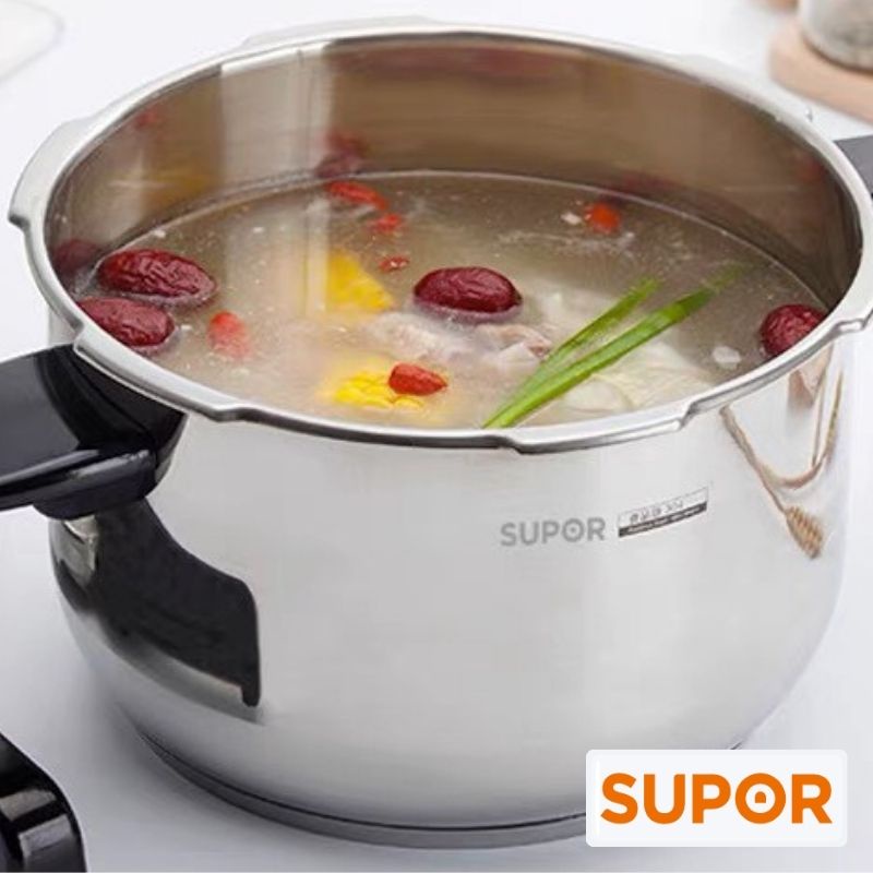 NỒI ÁP SUẤT BẾP TỪ 3.5L-5.2L INOX 304  5 Lớp cao cấp bảo hành 12 tháng hàng chính hãng