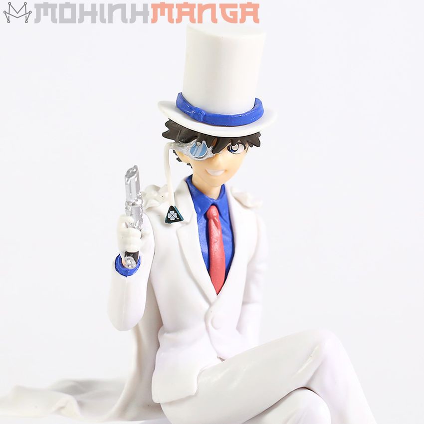 [CÓ QUÀ TẶNG] Mô hình Kaito Kid (Siêu đạo chích Kid) cầm súng Figure Anime Thám tử lừng danh Conan Magic Kaitou có hộp