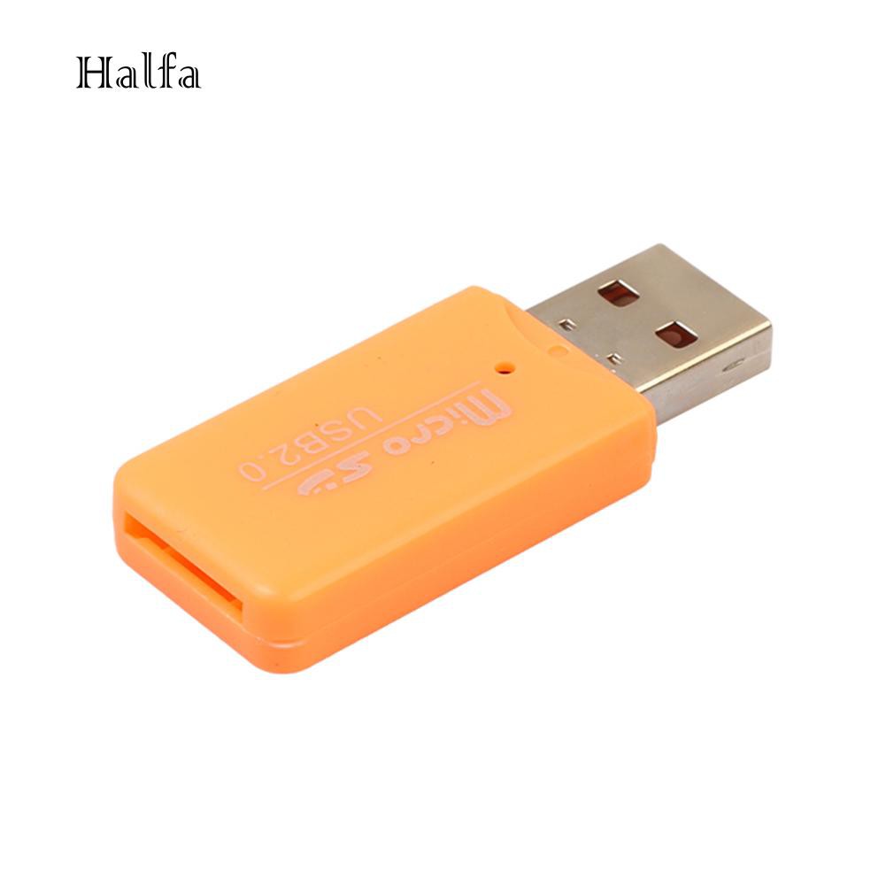 Đầu đọc thẻ nhớ cổng USB 2.0 hỗ trợ Micro SD TF bền bỉ tiện dụng