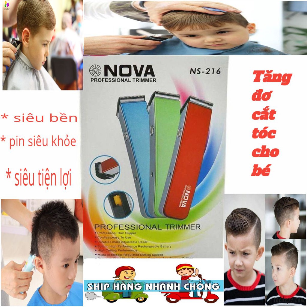 Tăng đơ cắt tóc cho bé -tông đơ mini nova-216-tông đơ cat toc tre em giá re - ảnh sản phẩm 1