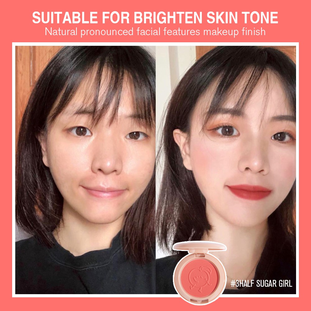 Phấn Má Hồng Saniye Màu Sắc Tự Nhiên Trang Điểm Chuyên Nghiệp E0150 | BigBuy360 - bigbuy360.vn