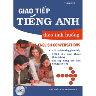 Sách - Giao tiếp tiếng Anh theo tình huống kèm CD