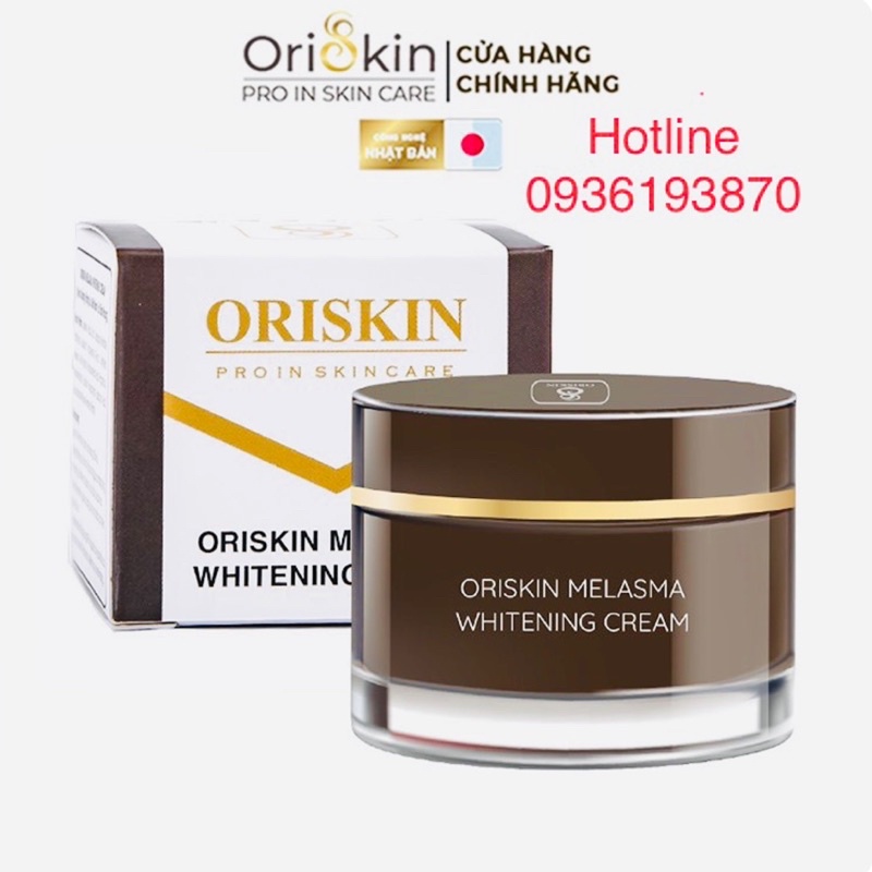 ✅ Kem Nám Tàn Nhang Oriskin Melasma Whitening Cream Làm Mờ Nám Tàn Nhang Tận Gốc Hộp 6g