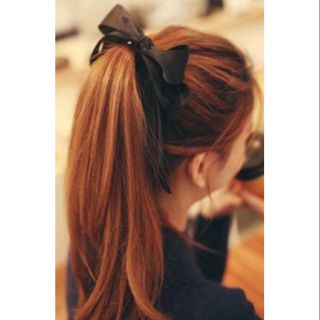 Dây cột tóc nơ kiểu dáng Hàn Quốc. # Chất liệu satin#