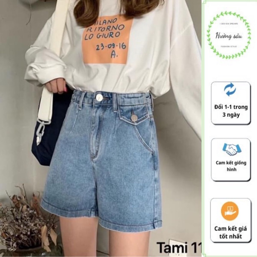 🌸 SALE SỐC 🌸 QUẦN JEAN NGỐ TÚI NẮP ( kèm ảnh thật)