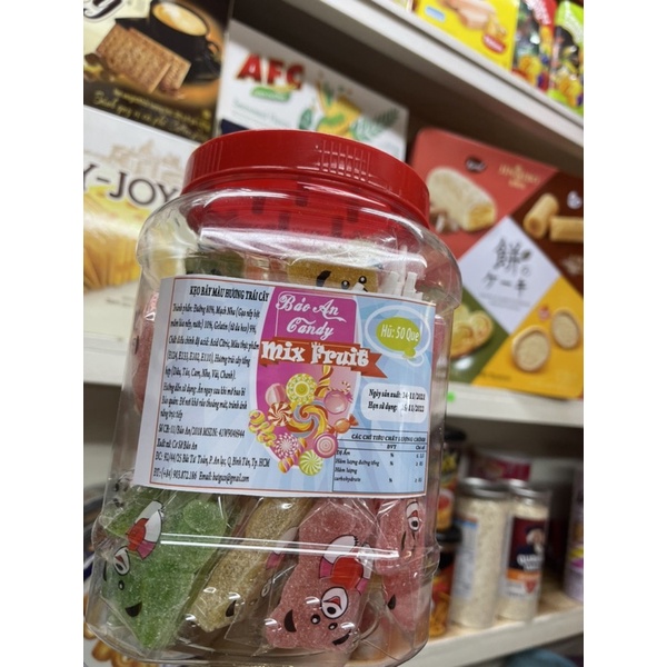 Kẹo dẻo que hình thú hủ 50que