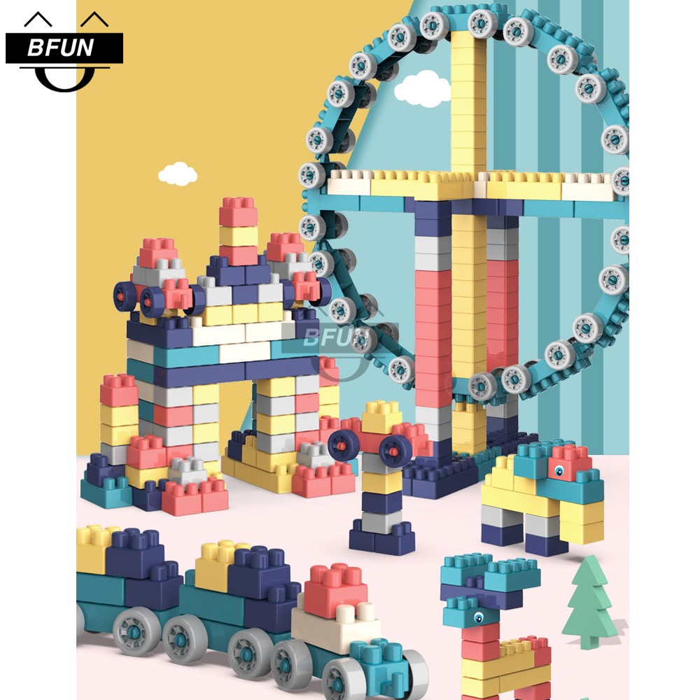 Đồ Chơi Xếp Hình Lắp Ráp LEGO 520/ 1000 CHI TIẾT - Đồ Chơi Phát Triển Trí Tuệ Thông Minh Cho Bé Trai Và Bé Gái BFUN
