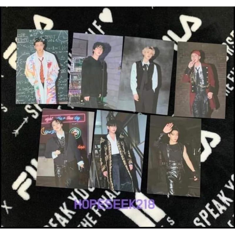 Full 7 postcard season greeting BTS ssgt 2022