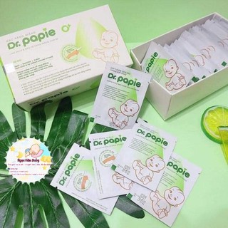 Gạc rơ lưỡi/răng miệng Dr.Papie hộp 30miếng