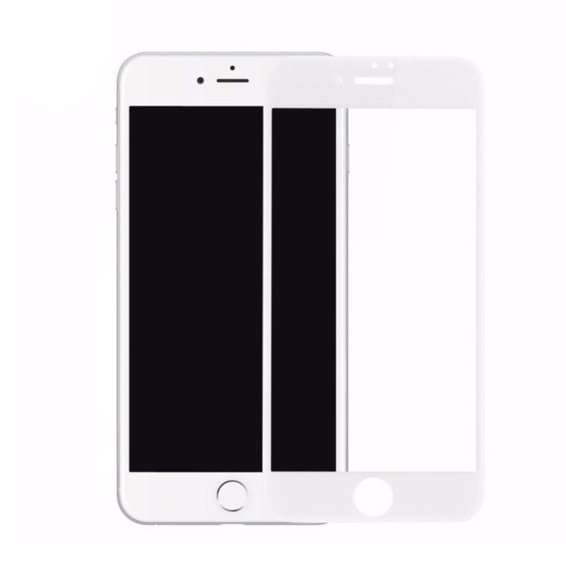 Kính cường lực iphone 7 Plus/8 Plus trong suốt - Full màn hình và full màn hình nhám chống vân tay tặng kèm giấy lau