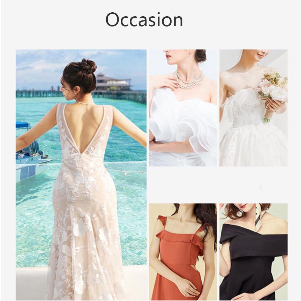 Miếng dán ngực LEVAO silicone vô hình tái sử dụng tiện lợi dành cho nữ