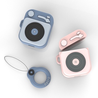 3d Hoạt Hình Tai Nghe Dành Cho airPods Hộp Tai Nghe Bluetooth Cho airPods 1 2 Cramophone Cover Air Pod Phụ Kiện Cặp Đôi