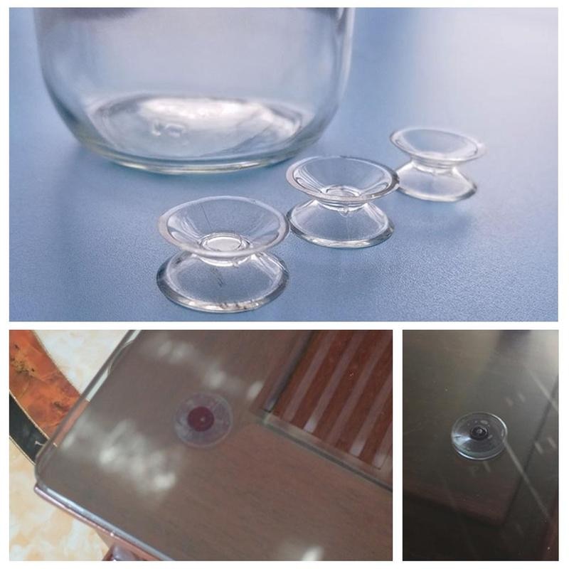 giác hút gắn cửa kính chất liệu PVC chắc chắn