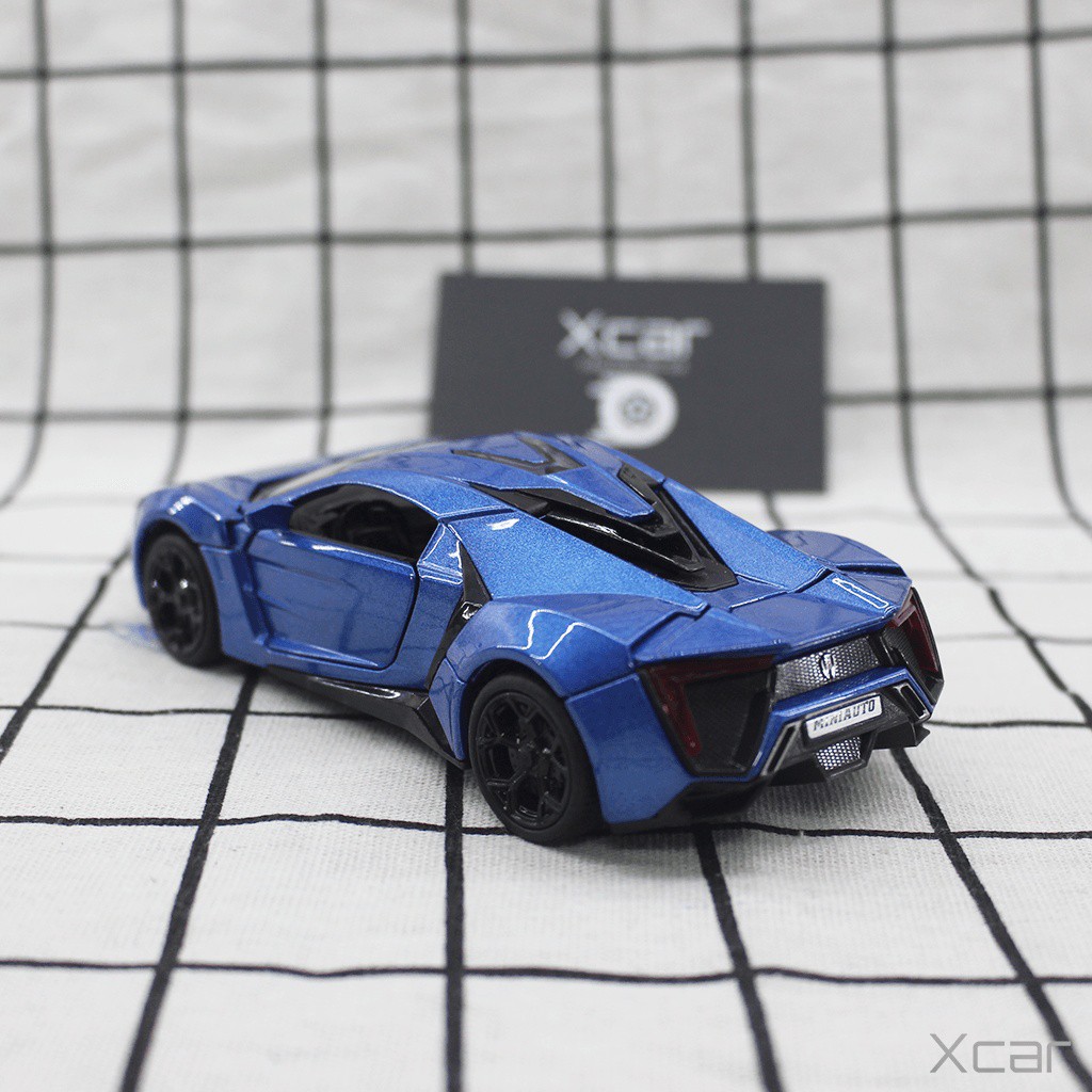 Xe Mô Hình Lykan Hypersport Tỉ lệ 1:32 - Siêu xe đầu tiên đến từ Ả-rập