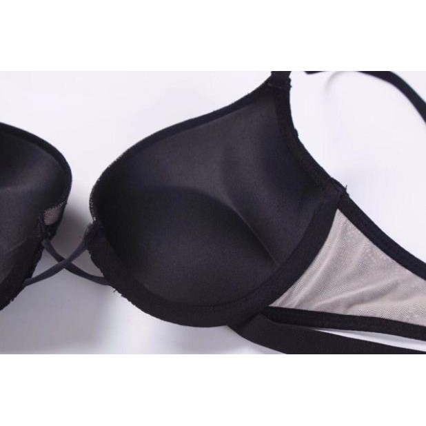 Bộ đồ lót Vicky ren mút kép siêu đẩy - BL