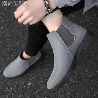 ✜Giày Bốt Da Cổ Cao Thời Trang Dành Cho Nam