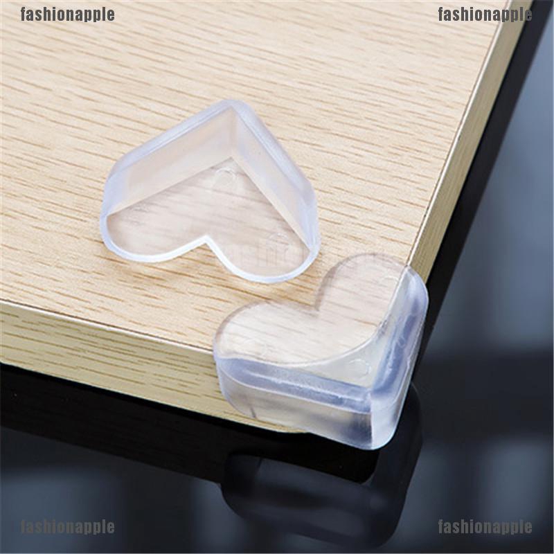 Bộ 10 miếng bọc cạnh bàn bằng silicon mềm bảo vệ an toàn cho bé