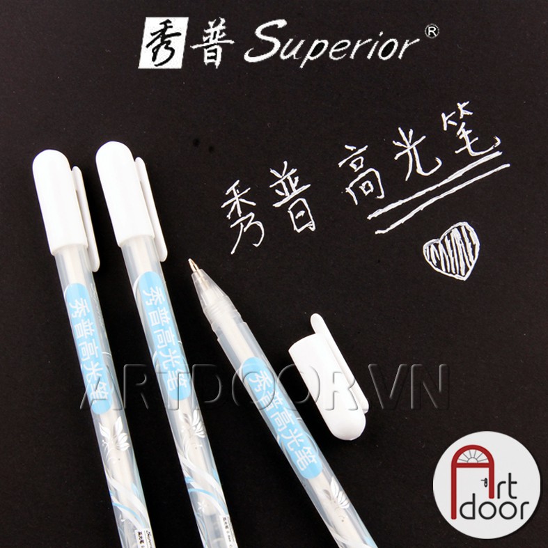 [ARTDOOR] Bút Gell trắng SUPERIOR