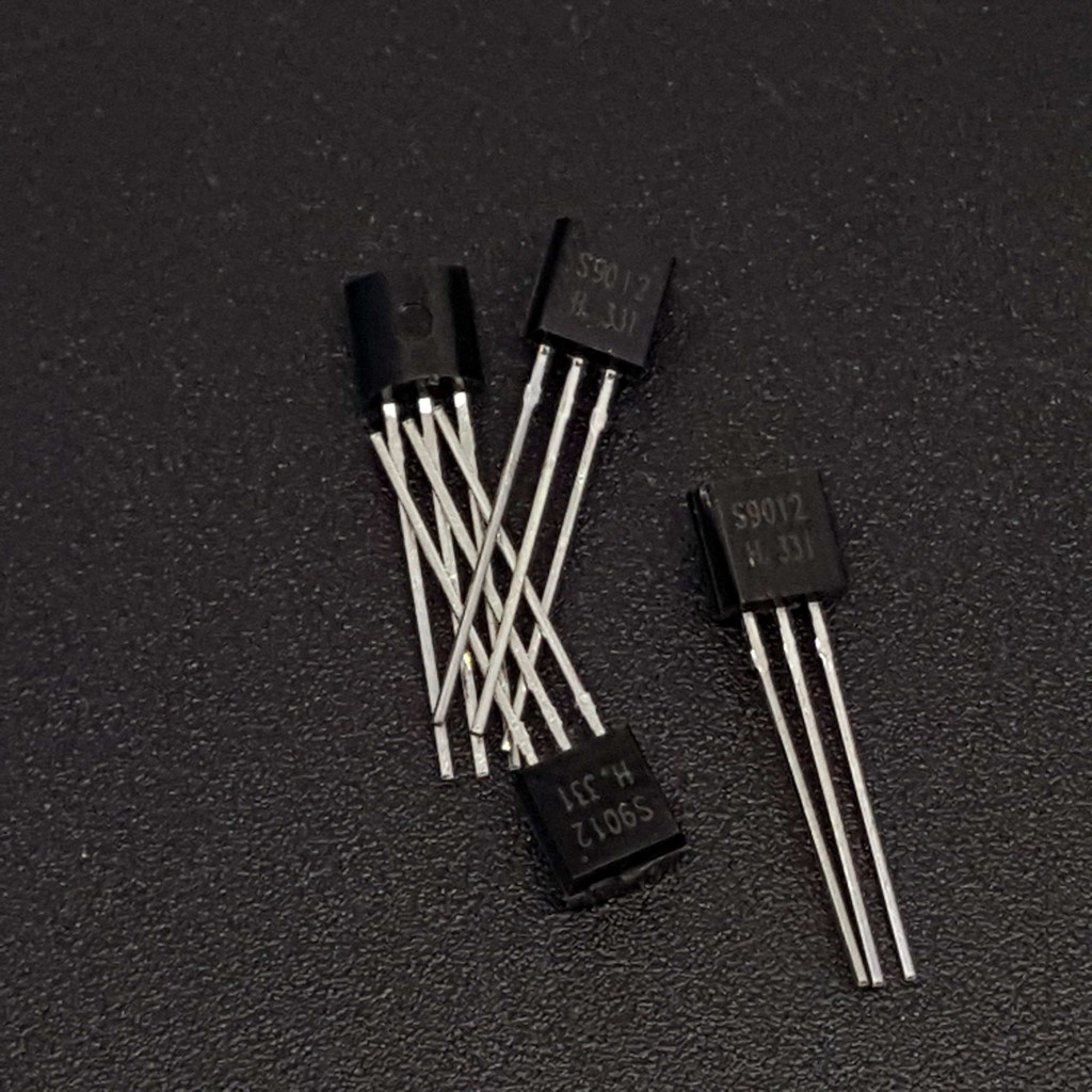 10 con S9012 TO92 TRANS PNP 0.5A 25V (DIP)