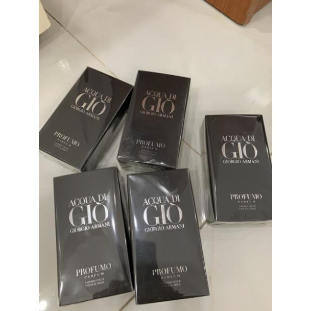 Nước hoa acqua di gio profumo parfum 100ml (giò đen) full seal