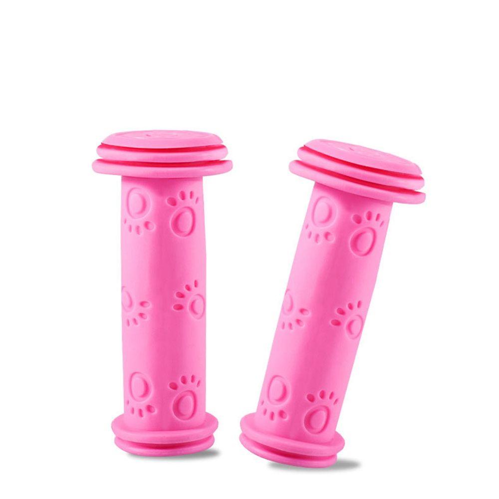 Vỏ Bọc Tay Lái Xe Đạp Ba Bánh Bằng Cao Su Màu Xanh Dương Đỏ Dành Cho Trẻ Em